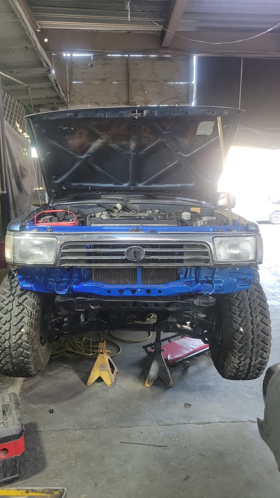 Motor reparado y listo para entregar